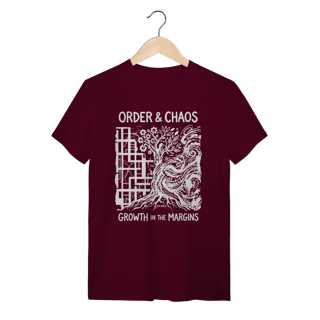 Nome do produto Camiseta Order & Chaos: O Equilíbrio do Tao e Jung