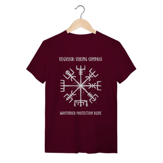 Nome do produto Camiseta Vegvisir: A Bússola Viking
