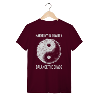 Nome do produto Camiseta Yin Yang: O Equilíbrio do Caos