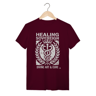 Nome do produto Camiseta Bastão de Asclépio: A Nobreza da Cura