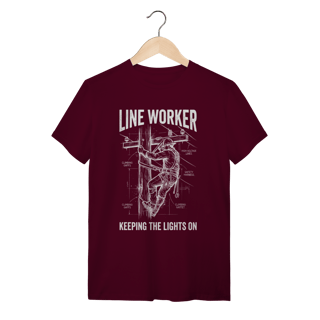 Nome do produto Camiseta Lineman: O Legado da Alta Tensão