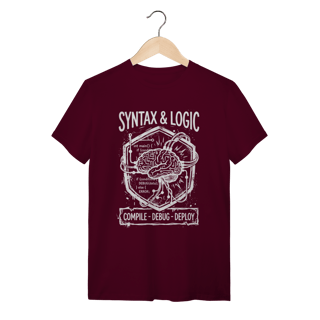 Nome do produto Camiseta Syntax Dev: O Código do Criador 