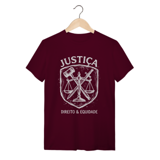 Nome do produto Camiseta Balança da Justiça: O Equilíbrio da Lei