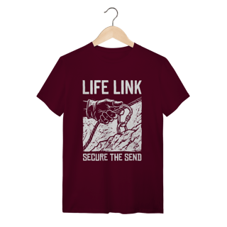 Nome do produto Camiseta Mosquetão & Montanha: O Elo da Liberdade