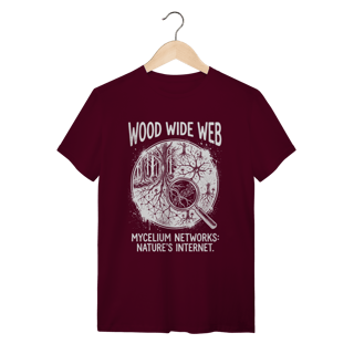 Nome do produto Camiseta Wood Wide Web: A Rede da Vida
