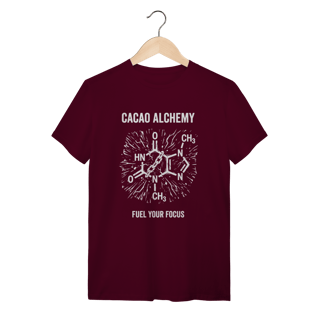 Nome do produto Camiseta Theobromine Molecule: A Fórmula da Felicidade (Química)