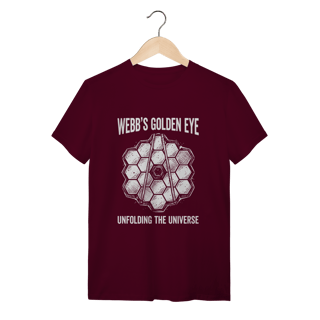 Nome do produto Camiseta James Webb: O Olhar do Infinito (Astronomia/Science)