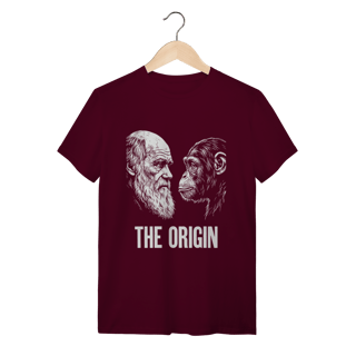 Nome do produto Camiseta Charles Darwin – Coleção A Origem (8 Estampas Exclusivas)
