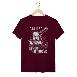 Nome do produto Camiseta Galileo Galilei – Astronomia e Ciência