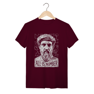 Nome do produto Camiseta Pitágoras – Matemática e Filosofia