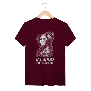 Nome do produto Camiseta Ada Lovelace – Ciência da Computação