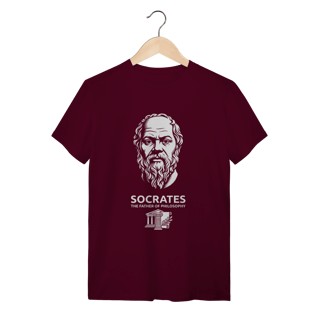 Nome do produto Camiseta Sócrates – Filosofia