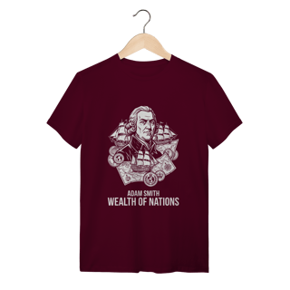 Nome do produto Camiseta Adam Smith – Economia Clássica