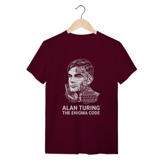 Nome do produto Camiseta Alan Turing – Ciência da Computação