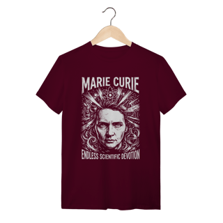 Nome do produto Camiseta Marie Curie Ciência Unissex Algodão Premium