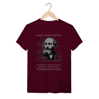 Nome do produto Camiseta Equações de Maxwell - A Unificação da Luz