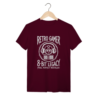Nome do produto Camiseta Retro Gamer: A Era 8-Bits