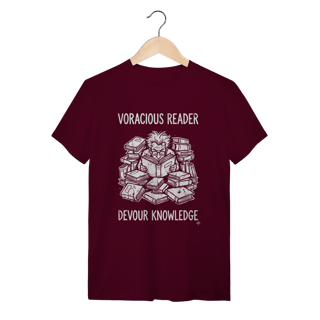 Nome do produto Camiseta Leitor Voraz: Devour Knowledge