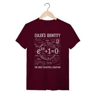 Nome do produto Camiseta Euler's Identity: GOD'S EQUATION (Matemáticos e Físicos)