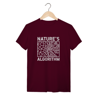 Nome do produto Camiseta Voronoi Diagram: A Geometria da Natureza (Arquitetura & Math)