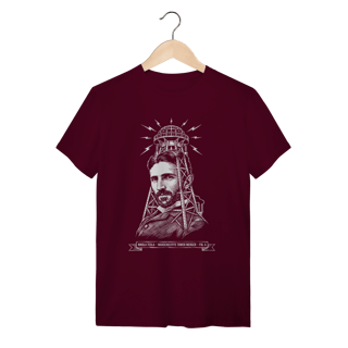 Nome do produto Camiseta Nikola Tesla – Engenharia Elétrica