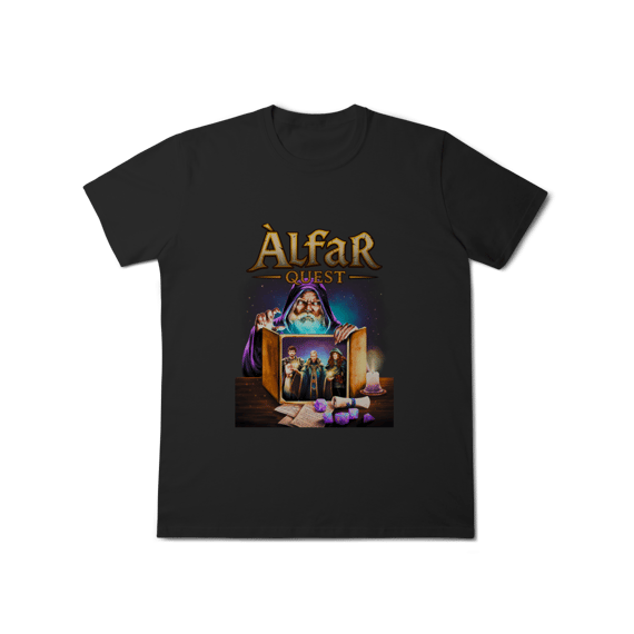 Camiseta - Alfar Quest - Into the Crystal Deep
