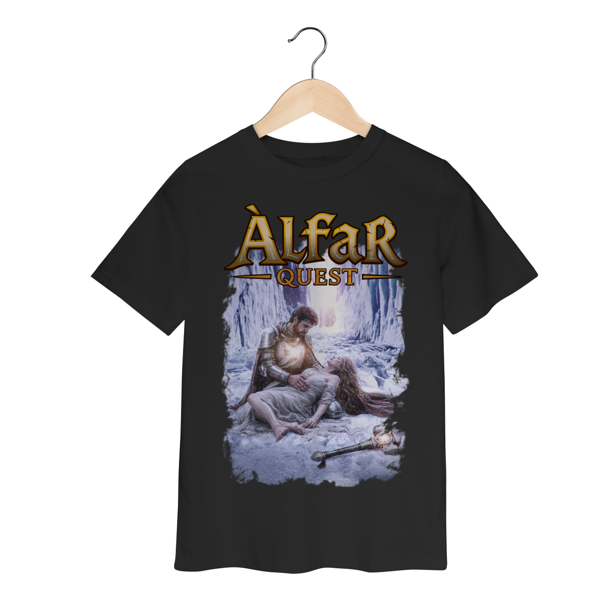 Nome do produto: Camiseta Infantil | The Cleric | Alfar Quest