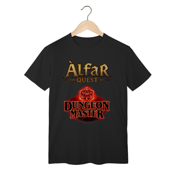 Camiseta - DM - RPG - Alfar Quest