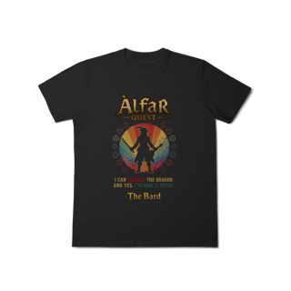 Nome do produto Camiseta - The Bard - RPG - Alfar Quest