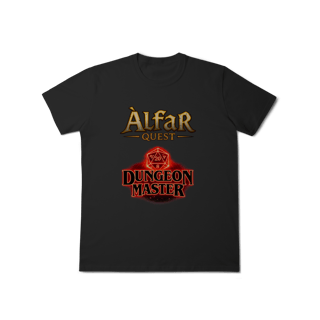 Nome do produto Camiseta - DM - RPG - Alfar Quest