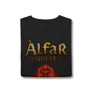 Nome do produto Camiseta - DM - RPG - Alfar Quest