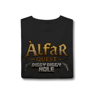 Nome do produto Camiseta - Diggy Diggy Hole - Alfar Quest