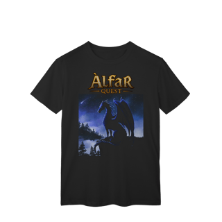 Nome do produto Camiseta - Dawn of the Dragonstart - Alfar Quest