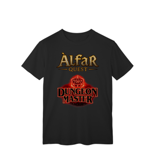 Nome do produto Camiseta - DM - RPG - Alfar Quest