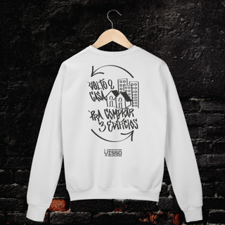 Nome do produto Moletom Fechado Volto 2 Casas feat. WLBXD