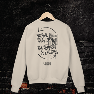 Nome do produto Moletom Fechado Volto 2 Casas feat. WLBXD