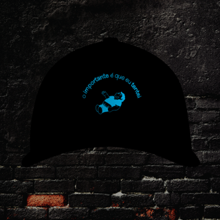 Nome do produto Boné Dead Hat O importante é que eu tentei feat. Torvi