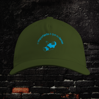Nome do produto Boné Dead Hat O importante é que eu tentei feat. Torvi