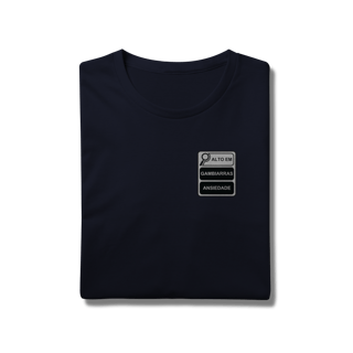 Nome do produto Camiseta alto em gambiarras e ansiedade