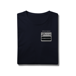 Nome do produto Camiseta dev alto em gambiarra