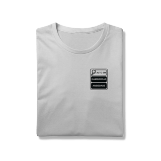 Nome do produto Camiseta alto em gambiarras e ansiedade