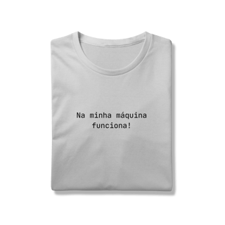 Nome do produto Camista na minha máquina funciona