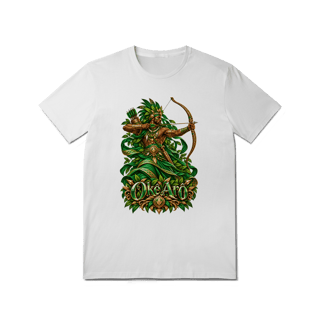 Nome do produto Camiseta Oxóssi - Okê Arô!