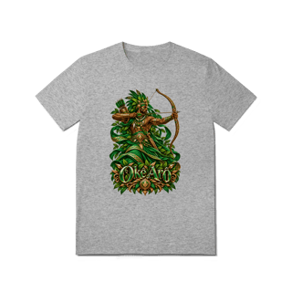 Nome do produto Camiseta Oxóssi - Okê Arô!