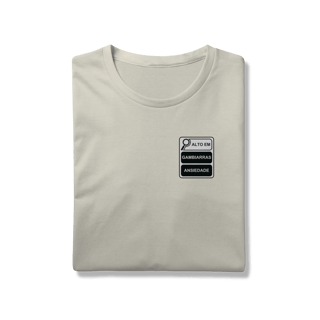 Nome do produto Camiseta alto em gambiarras e ansiedade
