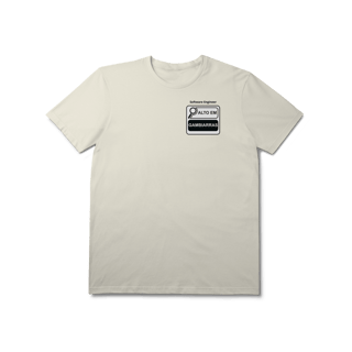 Nome do produto Camiseta dev alto em gambiarra