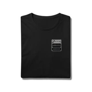 Nome do produto Camiseta alto em gambiarras e ansiedade