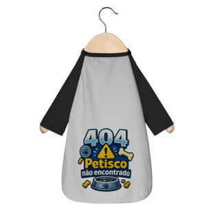 Nome do produto Roupa Pet Dev – Erro 404