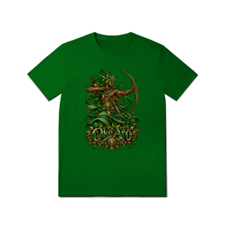 Nome do produto Camiseta Oxóssi - Okê Arô!