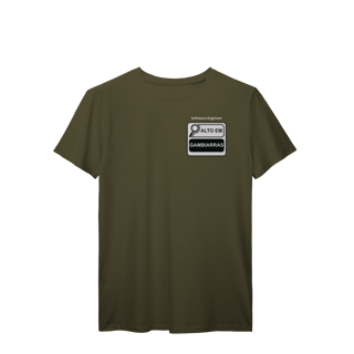 Nome do produto Camiseta dev alto em gambiarra